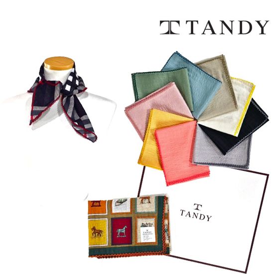[선물케이스 무료] 탠디 신상 코튼 큐티패턴 손수건