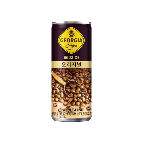 조지아 오리지널 캔커피 240ml 30캔