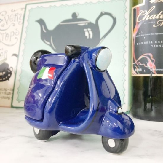 이탈리안 스쿠터 도자기 데코 소품 3color