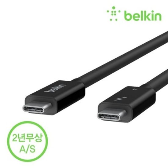 벨킨 썬더볼트 4 C타입 PD 초고속 케이블 INZ002bt2M