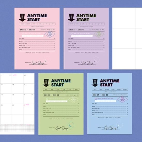 애니타임 스타트 플래너 - 6months