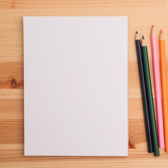 스케치 도화지 100p세트(A4) (백색) 드로잉지