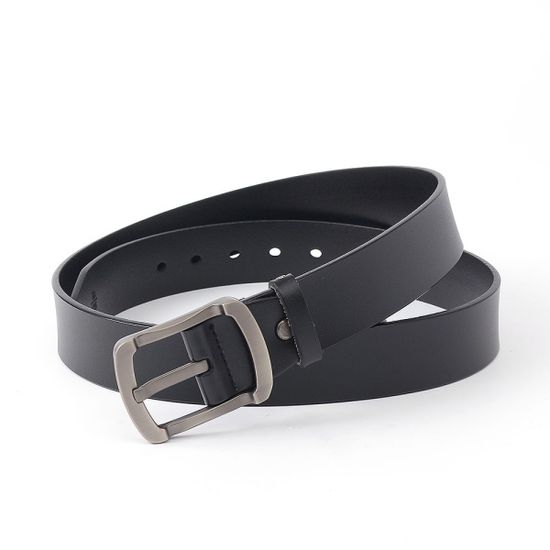 포스맨 핀버클 소가죽 벨트(블랙)