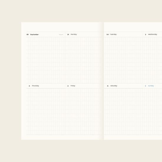 루카랩 2026 레코드 아카이브 B6 다이어리