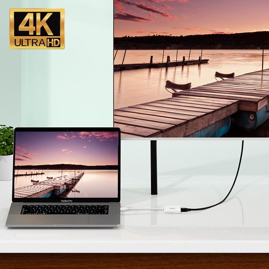 유니콘 USB Type-C to HDMI 변환젠더 컨버터 4K ULTRA