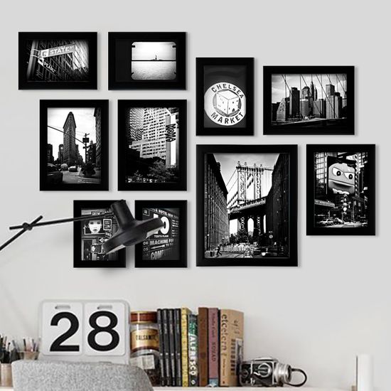 에이모노 시티 액자세트10P+NewYork10포토 - 소호첼시