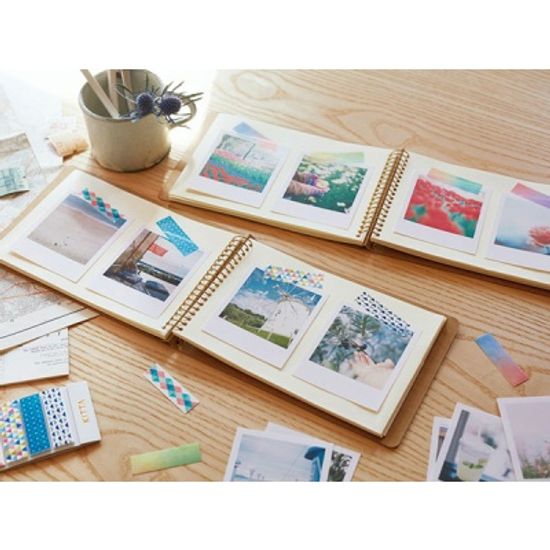 [킹짐] KITTA BASIC 마스킹테이프 4매 SET (30종 택1)