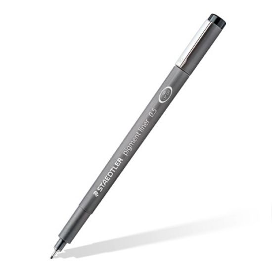스테들러 2.0mm pigment liner 308 C2-9 블랙 1다스