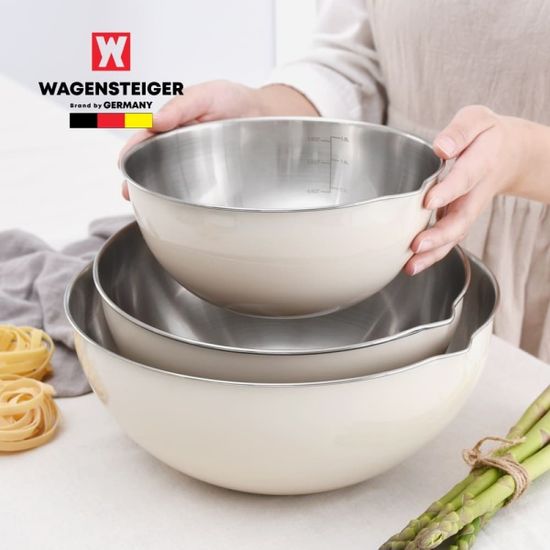 바겐슈타이거 파르베 스텐 믹싱볼 3종세트 (베이지)