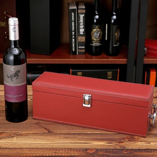 비노바인 가죽 와인케이스 1구 콜키지 캠핑 와인백