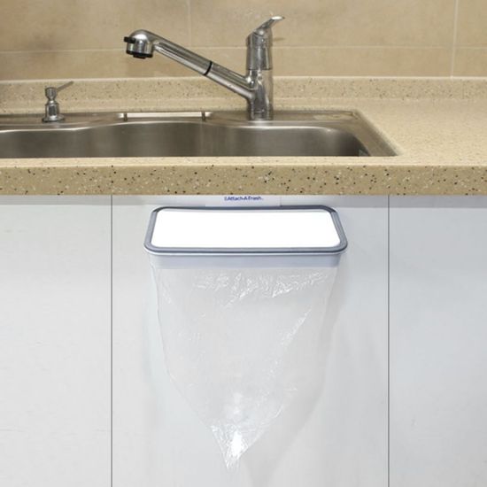 음식물 쓰레기통 휴지통 봉투 싱크대 걸이형(WE70BB3)