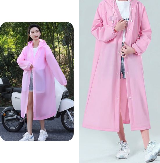 여름 여성 일회용 캠핑 등산용 다회용 우비 우의 비옷