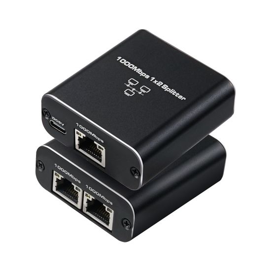 1x2 인터넷 랜선 분배기 / RJ45 스플리터 IOU958Sd