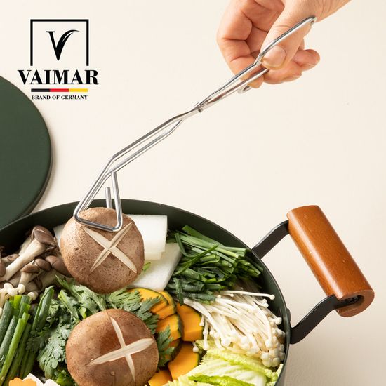 [바이마르] 스텐 304 미니국자 & 집게가위 (색상랜덤)