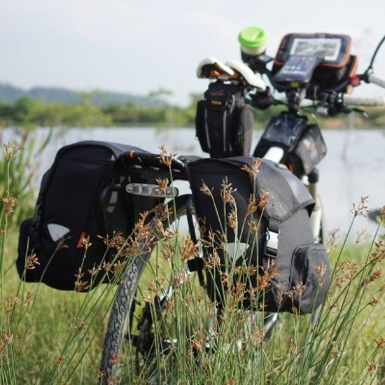아이베라 자전거 투어링 짐받이 패니어 가방 대만산