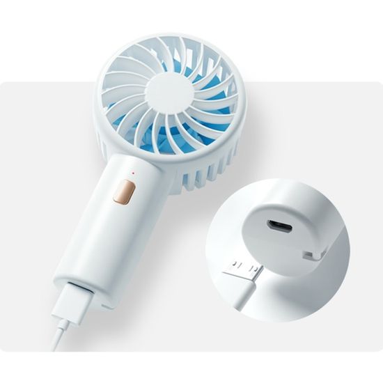 VIPFAN 저소음 나노 초미니 휴대용 핸디 손선풍기