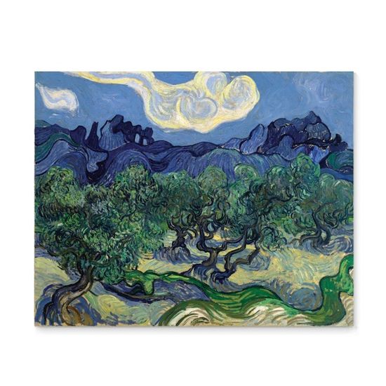 고흐 - 올리브밭 풍경 (올리브 나무들) Olive Trees