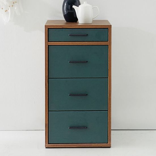 프리 4단 서랍장 미니 옷 틈새장 낮은 (착불)