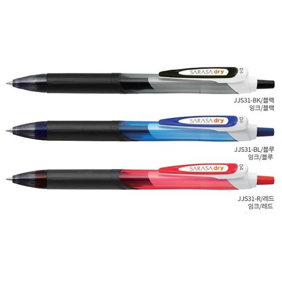 제브라 0.4 속건성 중성펜 사라사 드라이 JJS31 1자루