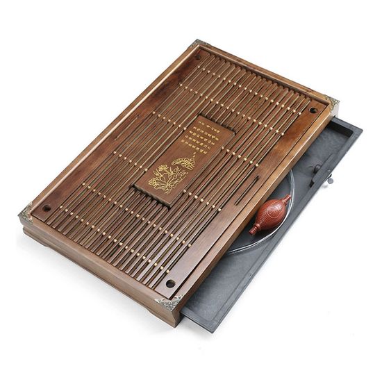 찻상 다도 차판 브라운 다구 조례상(WFHP7LU)