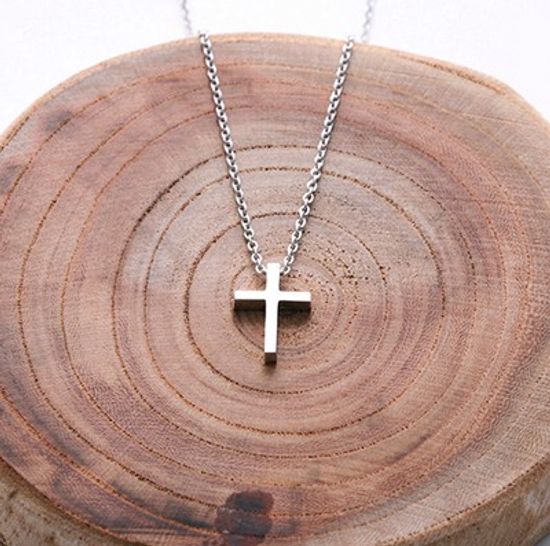 YL-SM cross necklace (NTS003A)