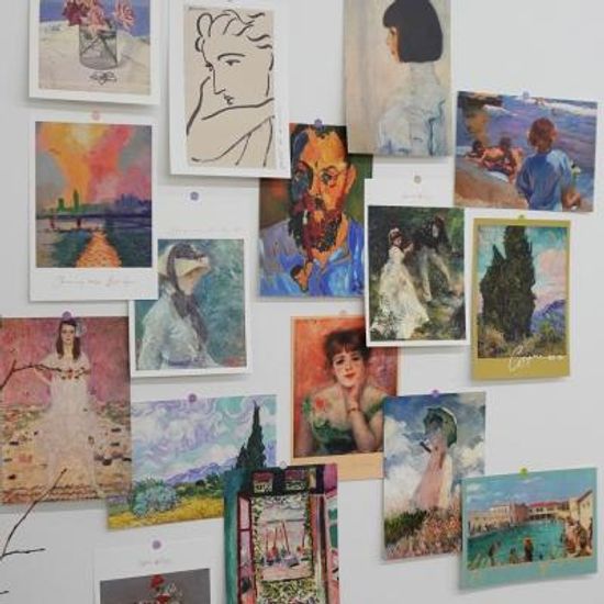 감성 인테리어 미니 명화 엽서 포스터 그림 아트 35종