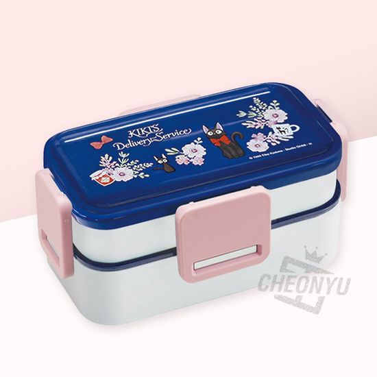 마녀배달부 키키 프렌치 돔형 2단 런치 도시락 600ml