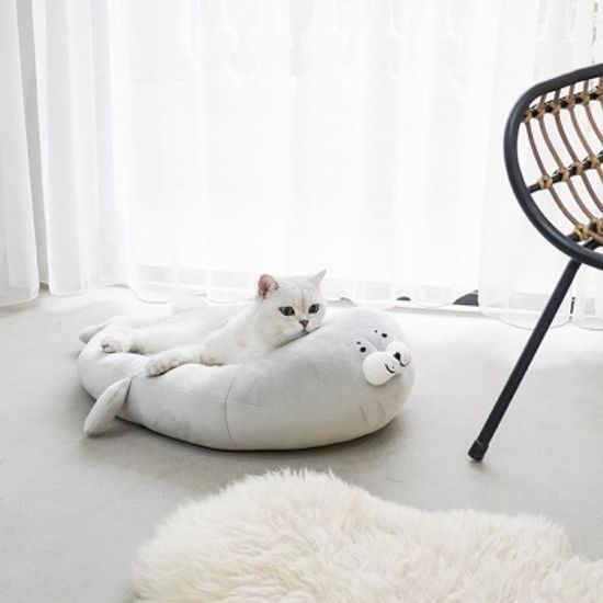 반려동물 강아지 고양이 매트 물개 마약 방석 쿠션