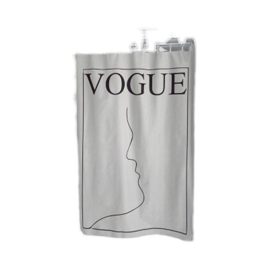 패브릭포스터 Vouge 화장실 가리개 가림막 커튼 150cm