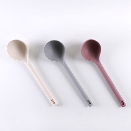 커즈 실리콘 국자, 찌개 국자 3color 택1p