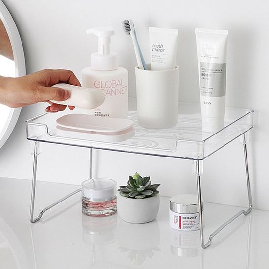 투명 사각 접이식 플라스틱  WEB8270