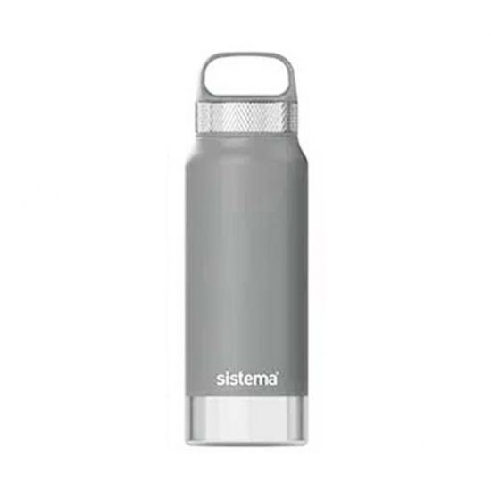 [시스테마]탑핸들 스텐 이중 보냉 물병 650ml (5color