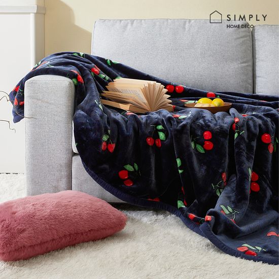 [11/12 출고예정]심플리홈 밍크 극세사 양면 담요 6종