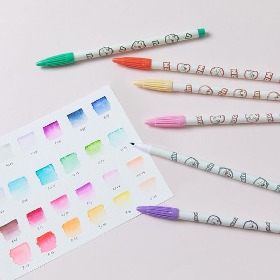 TinyTan 모나미 Plus Pen 3000 - 60색 세트 Dynamite