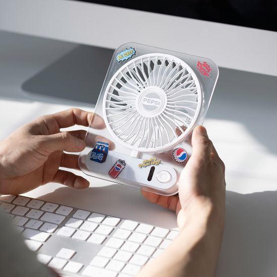 펩시 탁상용 접이식 무선 선풍기 ZERO33 무소음 BLDC
