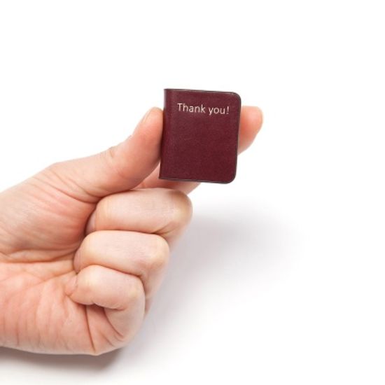 REAL MINI CLASSIC Thank you NOTE