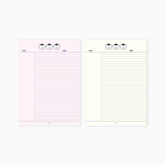 [끙차] B5 양면 반코넬