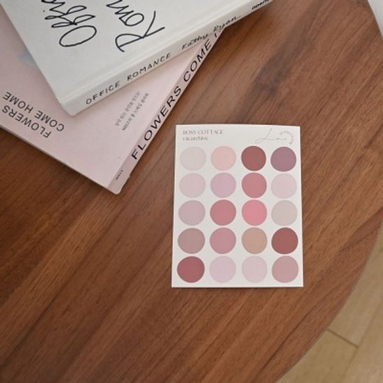 via archive ROSY COTTAGE 도트스티커