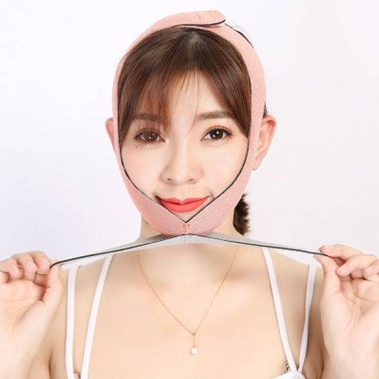 바디온 페이스 리프팅밴드(오렌지)/ V라인 얼굴땡김이