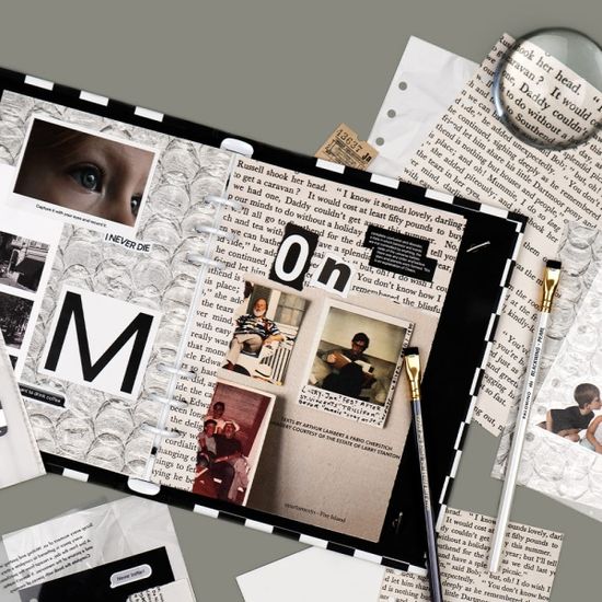 루카랩 A5 스크랩더모먼트 육공 리필 vol.2 텍스처