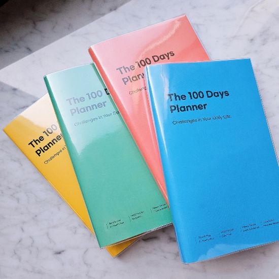 The 100 Days Planner 100일 공부 수능 입시 스케쥴러
