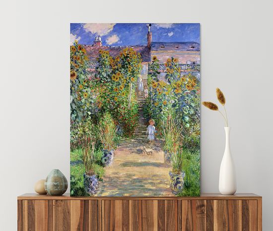 클로드 모네 아이 해바라기 그림 명화 거실 인테리어