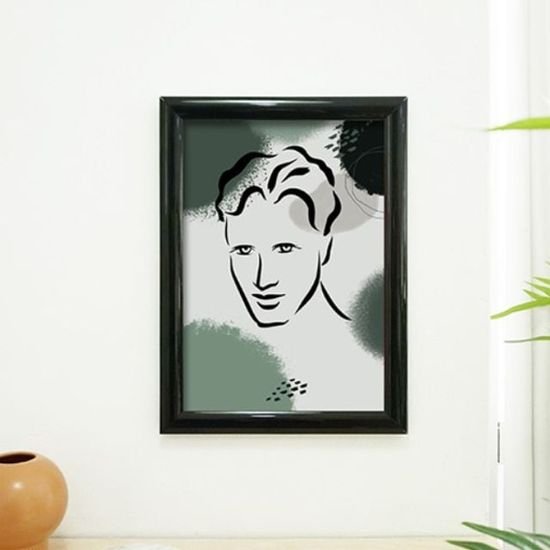 스냅액자A4 검정 245x334 A4352 사진 그림(WBF9CCD)