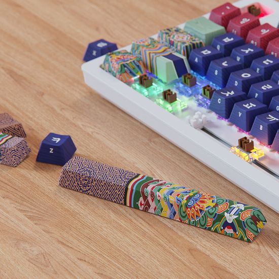 시이닷 단청 염료승화 PBT 키캡 단품