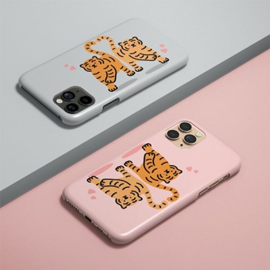 [무직타이거] 하트타이거 폰케이스