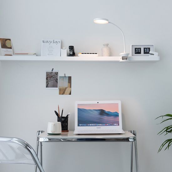 LED 달리아 클립형 무선 단 스탠드 조명 5W USB충전형