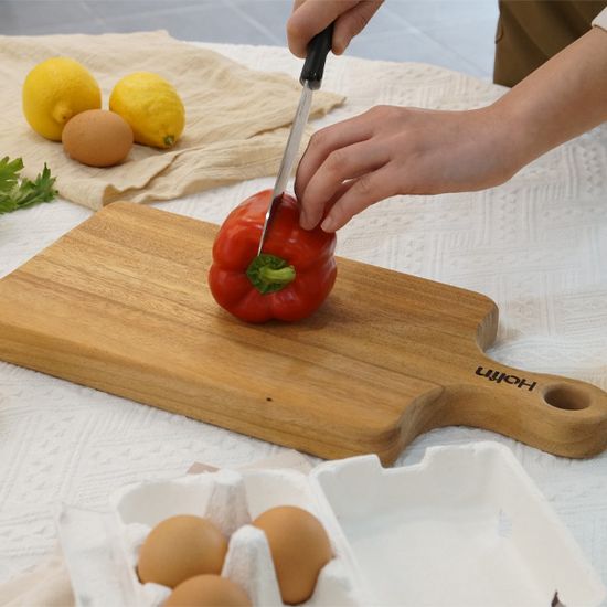 Holin 월넛 원목 도마 핸들스퀘어