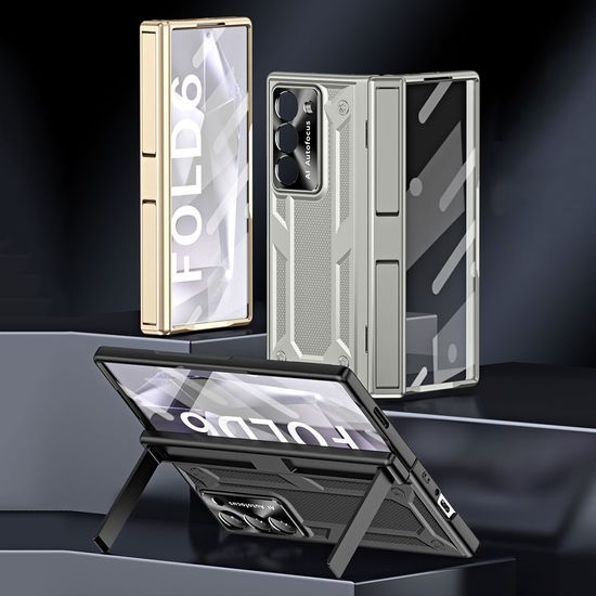 갤럭시 Z폴드 6 5 4 3 힌지 더블 거치대 하드 케이스