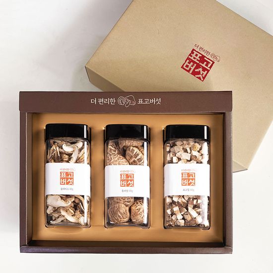 [무농약 경성표고버섯] 더편리한 표고버섯 3종세트
