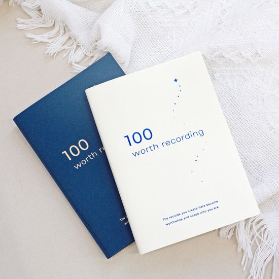 오첵 100 월스레코딩 노트 감사 감정 일기